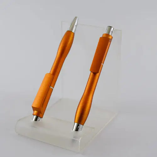 Orange Plastic Pens - simple